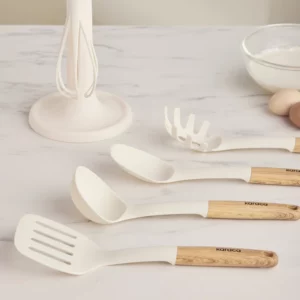 Karaca Melly 6-delige keukengerei set met standaard