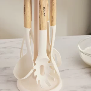 Karaca Melly 6-delige keukengerei set met standaard