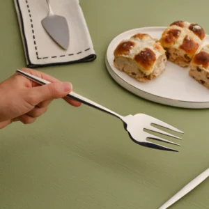 Karaca Orion 7-delige serveerbestek set | Zilver