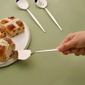 Karaca Orion 7-delige serveerbestek set | Zilver