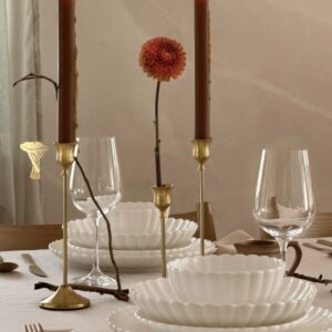 Lotus 24-delige serviesset voor 6 personen | wit