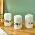 Mien kruidenpotjes porselein | 3 stuks | 700 ml