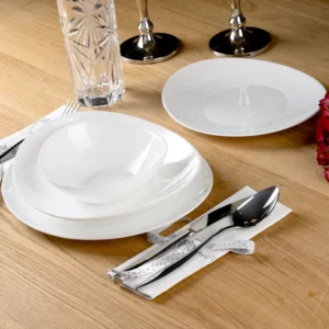 Karaca White Pure 24-delige serviesset | opaal 