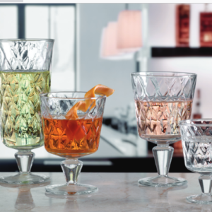 Pasabahce Leafy likeurglazen | 4 stuks | 120 cc