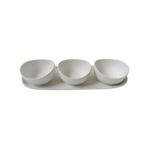 Bricard Colmar aperitief set | mat wit | 4-delig