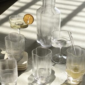 Clover Ripple champagne glazen | 6 stuks | 160 ml