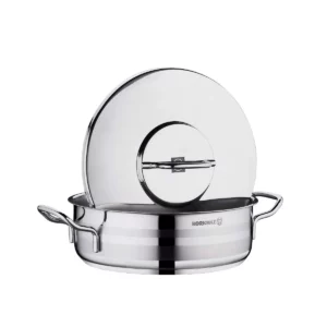 Korkmaz Astra2 rvs lage braadpan | Ø 24 cm | 3,5 L