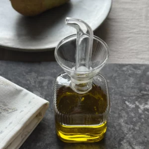 Olivetta stripe oliefles | borosilicaatglas | 170 ml