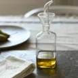 Olivetta stripe oliefles | borosilicaatglas | 255 ml