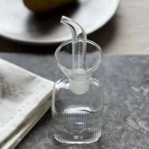 Olivetta stripe oliefles | borosilicaatglas | 170 ml