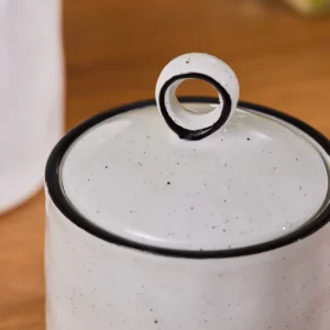 Karaca Lina porseleinen kruidenpotten | set van 4 stuks