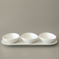 Ayda aperitief set | wit | 4-delig