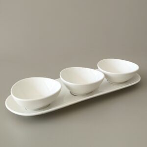 Ayda aperitief set | wit | 4-delig