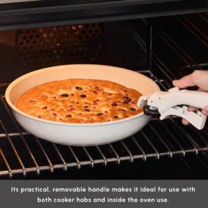 Karaca Ceramica Comfort 6-delige keramische pannenset | Crème