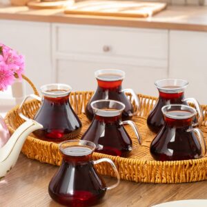 Tombik theeglazen | 6 stuks | 215 ml