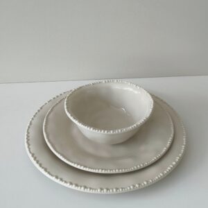 Piraye 24-delige serviesset voor 6 personen | Beige