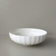 Almi Daisy porseleinen saladekom wit | 25 cm