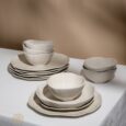 Fiora 24-delige serviesset voor 6 personen | Beige