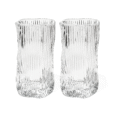 Diamond clear stripe longdrinkglazen | 6 stuks | 280 ml