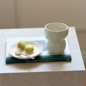 Organic keramieken mok | 2 stuks | Wit