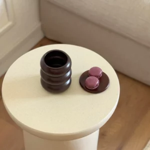 Wave keramieken mok | 2 stuks | Mokka