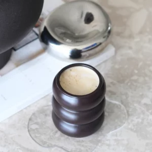 Wave keramieken mok | 2 stuks | Mokka