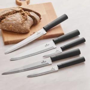 Karaca Burby 14-delige messen en keukengerei set | Zwart