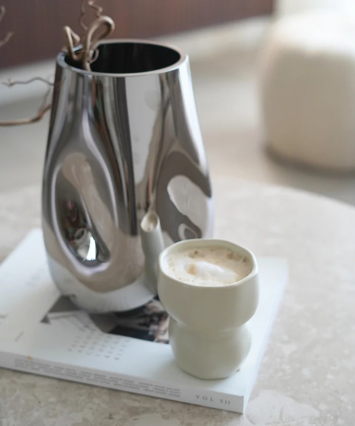 Organic keramieken mok | 2 stuks | Beige