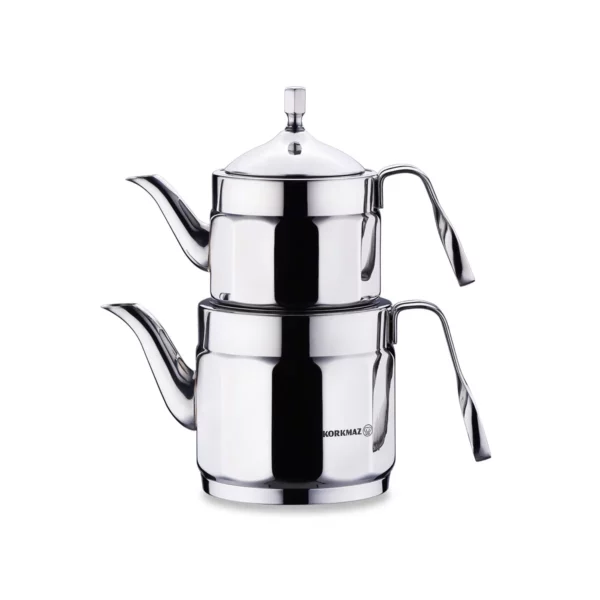 Korkmaz Nostaljia midi rvs theepot | 0,9 + 1,6 L
