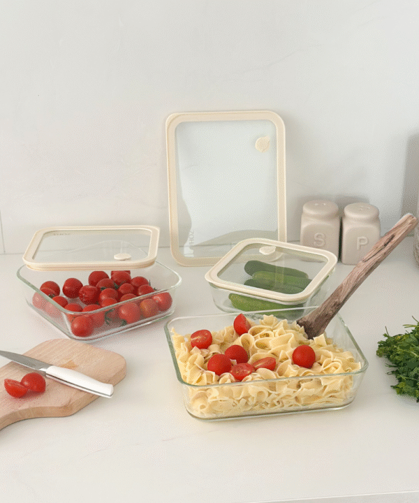 Vershoudbakjes voordeelset | 12-delig | Incl. houders | Transparant