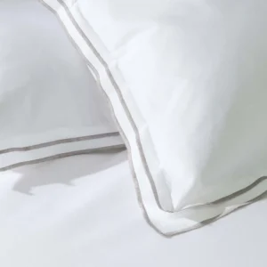 Karaca Home White Collection Victoria tweepersoons dekbedovertrekset | Grijs
