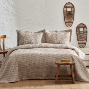 Karaca Home Loretta tweepersoons bedsprei set | Beige