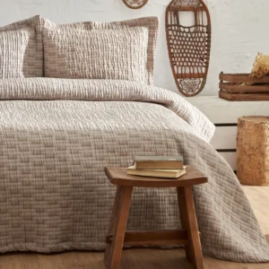 Karaca Home Loretta tweepersoons bedsprei set | Beige