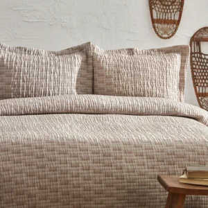 Karaca Home Loretta tweepersoons bedsprei set | Beige