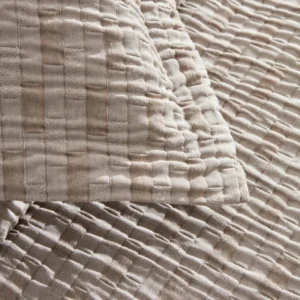 Karaca Home Loretta tweepersoons bedsprei set | Beige