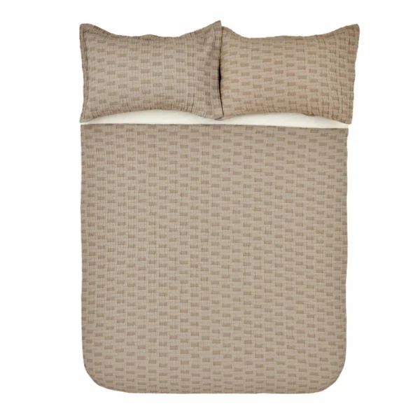 Karaca Home Loretta tweepersoons bedsprei set | Beige