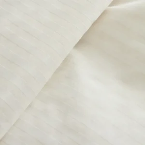 Karaca Home Josef satijnen tweepersoons dekbedovertrekset | Ecru