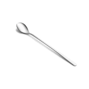 Karaca Boreas rvs latte lepels | 4 stuks | Zilver