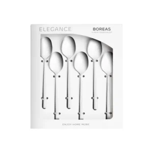 Karaca Boreas rvs theelepels | 6 stuks | Zilver