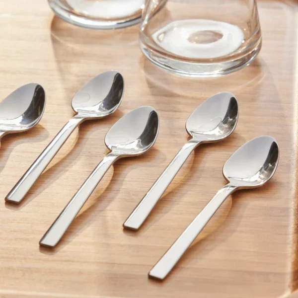 Karaca Sedir rvs theelepels | 6 stuks | Zilver
