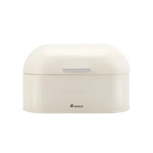 Karaca Dustin metalen broodtrommel | Creme