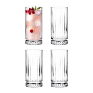 Pasabahce Elysia longdrinkglazen | 4 stuks | 365 ml