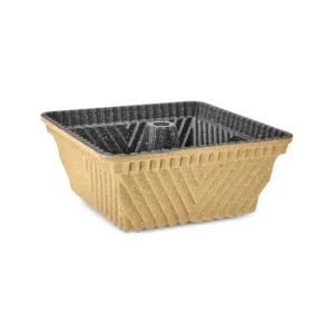 Karaca Felix aluminium gegoten bakvorm | 21,5 cm | Goud