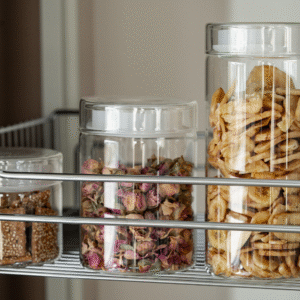 Misu glazen voorraadpotten bundel | 16-delig 