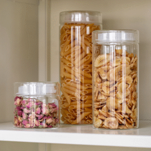 Misu glazen voorraadpotten bundel | 16-delig 