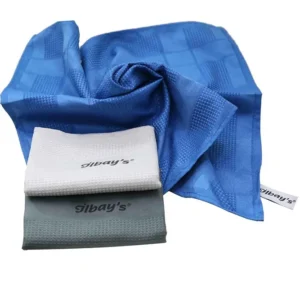 Ilbay’s wonderdoeken – Premium microvezeldoeken | 3 stuks | Blauw