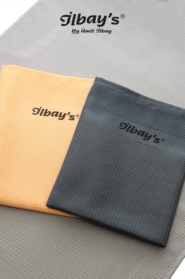 Ilbay’s wonderdoeken – Premium microvezeldoeken | 3 stuks | Oranje