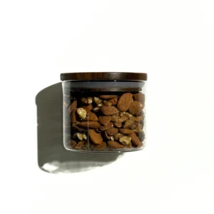 Voorraadpot classic met acaciahouten deksel | 2 stuks | 450 ml