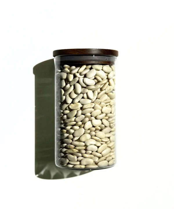 Voorraadpot classic met acaciahouten deksel | 2 stuks | 1000 ml