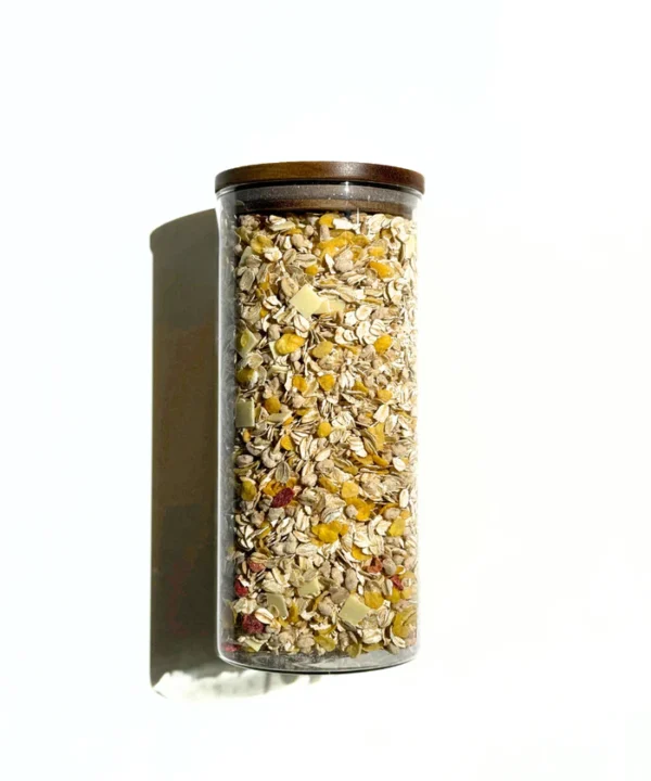 Voorraadpot classic met acaciahouten deksel | 2 stuks | 1500 ml